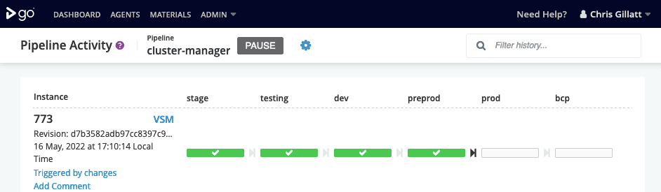 Environment Promotion Pipeline